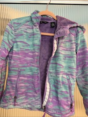 Snozu Lavender & Aqua Plush Jacket
